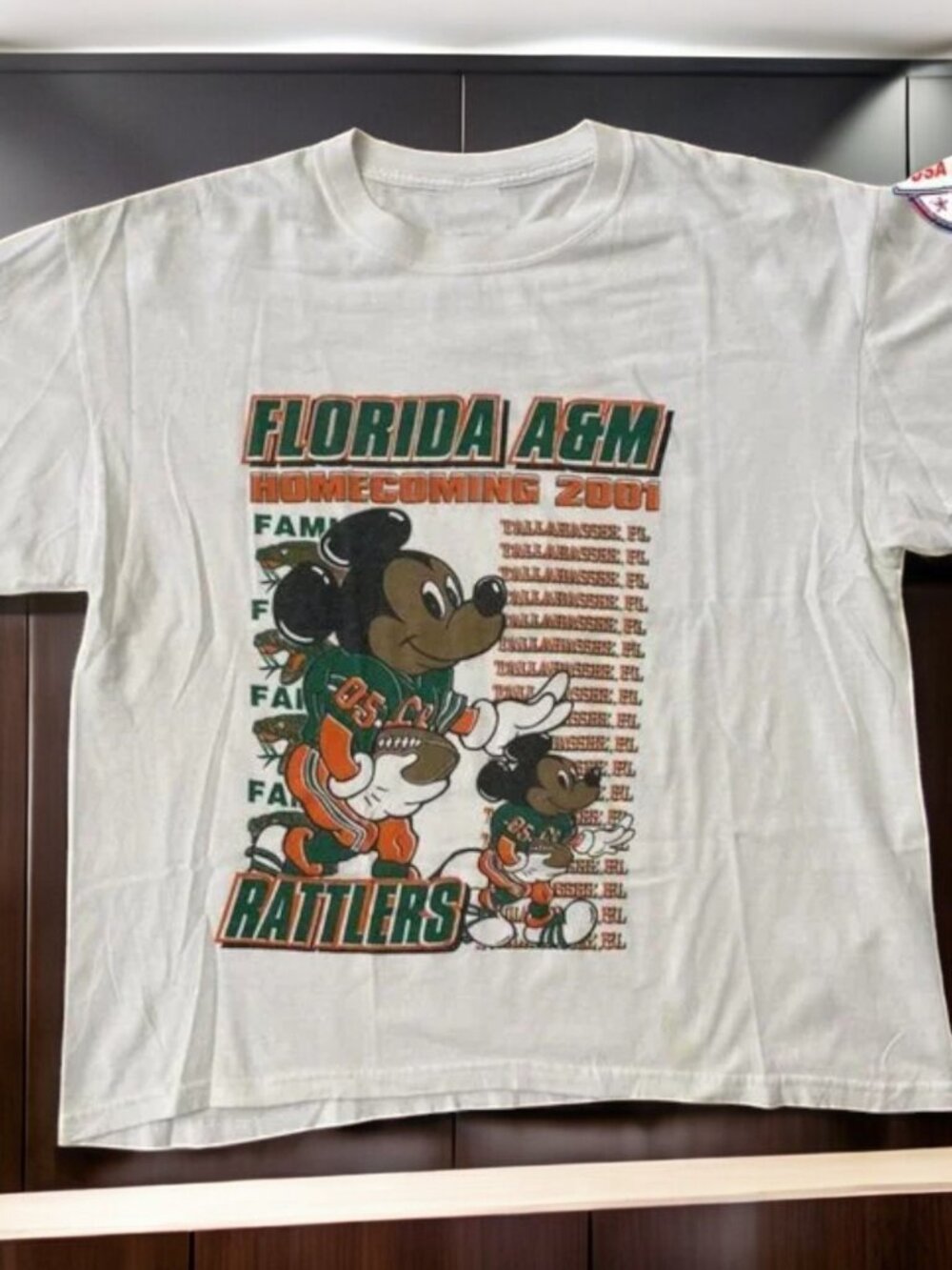 Vintage Style NCAA Florida A&M Rattlers T-Shirt, FAMU Rattlers Shirt